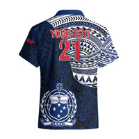 Custom Samoa Rugby Hawaiian Shirt Proud Samoa World Cup 2023 - Wonder Print Shop