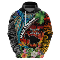 Hawaii Strong Maui Wildfire Hoodie Pray For Lahaina Maui - Wonder Print Shop