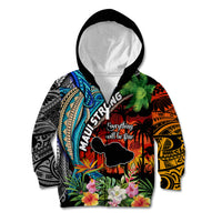 Hawaii Strong Maui Wildfire Kid Hoodie Pray For Lahaina Maui - Wonder Print Shop