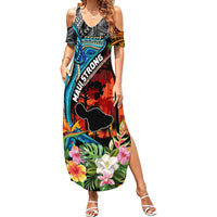 Hawaii Strong Maui Wildfire Summer Maxi Dress Pray For Lahaina Maui - Wonder Print Shop