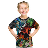 Personalised Hawaii Strong Maui Wildfire Kid T Shirt Pray For Lahaina Maui - Wonder Print Shop