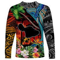 Personalised Hawaii Strong Maui Wildfire Long Sleeve Shirt Pray For Lahaina Maui - Wonder Print Shop