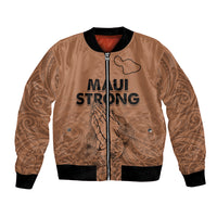Hawaii Strong Maui Wildfire Bomber Jacket No1 LT9 - Wonder Print Shop
