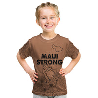Hawaii Strong Maui Wildfire Kid T Shirt No1 - Wonder Print Shop