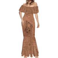 Hawaii Strong Maui Wildfire Mermaid Dress No1 - Wonder Print Shop
