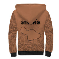 Hawaii Strong Maui Wildfire Sherpa Hoodie No1 - Wonder Print Shop