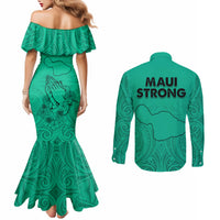 hawaii-strong-maui-wildfire-couples-matching-mermaid-dress-and-long-sleeve-button-shirts-no2