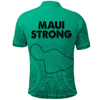 Hawaii Strong Maui Wildfire Polo Shirt No2 - Wonder Print Shop