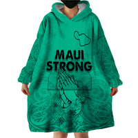 Hawaii Strong Maui Wildfire Wearable Blanket Hoodie No2 - Wonder Print Shop