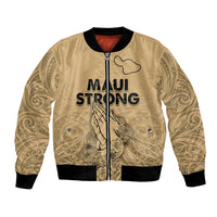 Hawaii Strong Maui Wildfire Bomber Jacket No3 LT9 - Wonder Print Shop