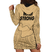 Hawaii Strong Maui Wildfire Hoodie Dress No3 - Wonder Print Shop