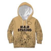 Hawaii Strong Maui Wildfire Kid Hoodie No3 - Wonder Print Shop