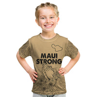 Hawaii Strong Maui Wildfire Kid T Shirt No3 - Wonder Print Shop