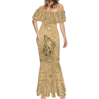 Hawaii Strong Maui Wildfire Mermaid Dress No3 - Wonder Print Shop
