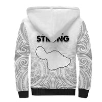 Hawaii Strong Maui Wildfire Sherpa Hoodie No4 - Wonder Print Shop