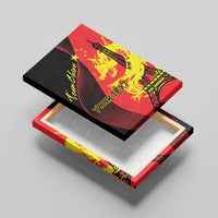 Personalized China Summer Sport Canvas Wall Art Dragon With Eiffel Tower Go Paris 2024 LT9 - Wonder Print Shop