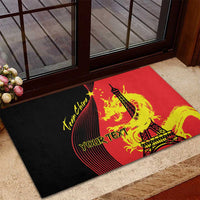 Personalized China Summer Sport Rubber Doormat Dragon With Eiffel Tower Go Paris 2024 - Wonder Print Shop
