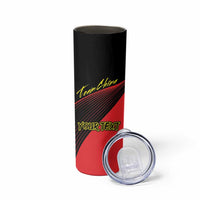 Personalized China Summer Sport Skinny Tumbler Dragon With Eiffel Tower Go Paris 2024 - Wonder Print Shop