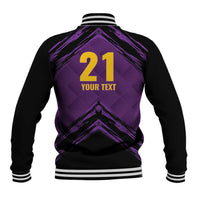 Custom Caribbean Cricket Trinidad and Tobago Cricket Baseball Jacket TKR Champions 2025 Purple Edition - Wonder Print Shop