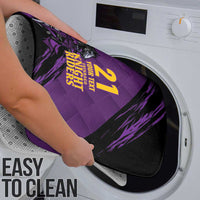 Custom Caribbean Cricket Trinidad and Tobago Cricket Bathroom Set TKR Champions 2025 Purple Edition - Wonder Print Shop