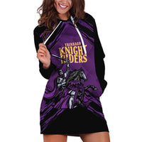 Custom Caribbean Cricket Trinidad and Tobago Cricket Hoodie Dress TKR Champions 2025 Purple Edition - Wonder Print Shop