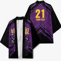 Custom Caribbean Cricket Trinidad and Tobago Cricket Kimono TKR Champions 2025 Purple Edition - Wonder Print Shop