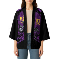 Custom Caribbean Cricket Trinidad and Tobago Cricket Kimono TKR Champions 2025 Purple Edition - Wonder Print Shop