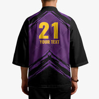 Custom Caribbean Cricket Trinidad and Tobago Cricket Kimono TKR Champions 2025 Purple Edition - Wonder Print Shop
