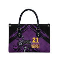 Custom Caribbean Cricket Trinidad and Tobago Cricket Leather Bag TKR Champions 2025 Purple Edition - Wonder Print Shop