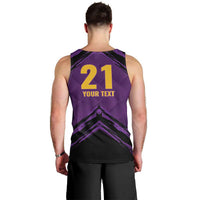 Custom Caribbean Cricket Trinidad and Tobago Cricket Men Tank Top TKR Champions 2025 Purple Edition - Wonder Print Shop