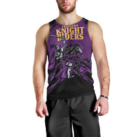 Custom Caribbean Cricket Trinidad and Tobago Cricket Men Tank Top TKR Champions 2025 Purple Edition - Wonder Print Shop
