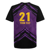 Custom Caribbean Cricket Trinidad and Tobago Cricket Rugby Jersey TKR Champions 2025 Purple Edition - Wonder Print Shop