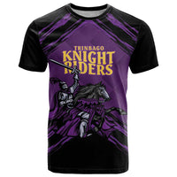 Custom Caribbean Cricket Trinidad and Tobago Cricket T Shirt TKR Champions 2025 Purple Edition - Wonder Print Shop