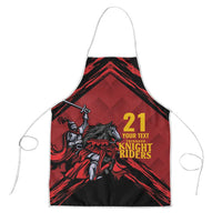 Custom Caribbean Cricket Trinidad and Tobago Cricket Apron TKR Champions 2025 Red Edition - Wonder Print Shop