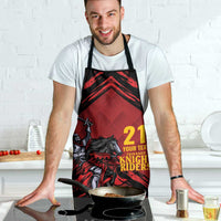 Custom Caribbean Cricket Trinidad and Tobago Cricket Apron TKR Champions 2025 Red Edition - Wonder Print Shop