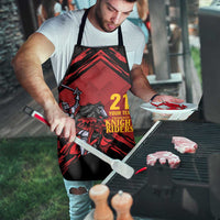 Custom Caribbean Cricket Trinidad and Tobago Cricket Apron TKR Champions 2025 Red Edition - Wonder Print Shop