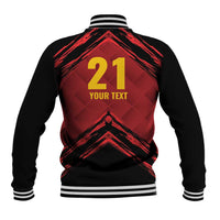 Custom Caribbean Cricket Trinidad and Tobago Cricket Baseball Jacket TKR Champions 2025 Red Edition - Wonder Print Shop