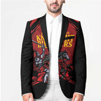 Custom Caribbean Cricket Trinidad and Tobago Cricket Blazer TKR Champions 2025 Red Edition - Wonder Print Shop