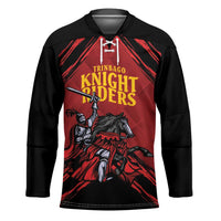 Custom Caribbean Cricket Trinidad and Tobago Cricket Hockey Jersey TKR Champions 2025 Red Edition - Wonder Print Shop