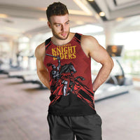 Custom Caribbean Cricket Trinidad and Tobago Cricket Men Tank Top TKR Champions 2025 Red Edition - Wonder Print Shop