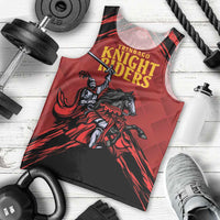 Custom Caribbean Cricket Trinidad and Tobago Cricket Men Tank Top TKR Champions 2025 Red Edition - Wonder Print Shop