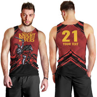 Custom Caribbean Cricket Trinidad and Tobago Cricket Men Tank Top TKR Champions 2025 Red Edition - Wonder Print Shop
