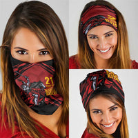 Custom Caribbean Cricket Trinidad and Tobago Cricket Neck Gaiter TKR Champions 2025 Red Edition - Wonder Print Shop