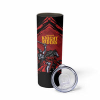 Custom Caribbean Cricket Trinidad and Tobago Cricket Skinny Tumbler TKR Champions 2025 Red Edition - Wonder Print Shop