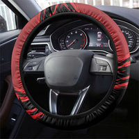 Caribbean Cricket Trinidad and Tobago Cricket Steering Wheel Cover TKR Champions 2025 Red Edition - Wonder Print Shop