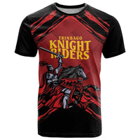 Custom Caribbean Cricket Trinidad and Tobago Cricket T Shirt TKR Champions 2025 Red Edition - Wonder Print Shop