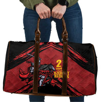 Custom Caribbean Cricket Trinidad and Tobago Cricket Travel Bag TKR Champions 2025 Red Edition - Wonder Print Shop