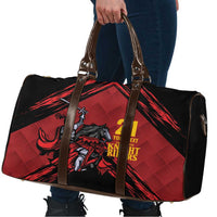 Custom Caribbean Cricket Trinidad and Tobago Cricket Travel Bag TKR Champions 2025 Red Edition - Wonder Print Shop