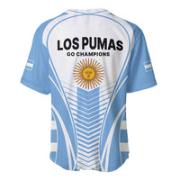 Argentina Rugby Baseball Jersey World Cup 2023 Los Pumas Go Champion LT9 - Wonder Print Shop