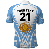 Custom Argentina Rugby Polo Shirt World Cup 2023 Los Pumas Go Champion - Wonder Print Shop